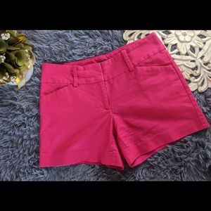 Super cute! Ann Taylor Signature Pink Classic Shorts Small